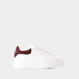 Alexander mcqueen hot sale burgundy sneakers