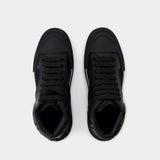 Deck Sneakers - Alexander McQueen - Leather - Black/White