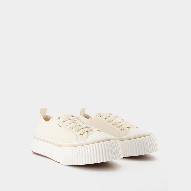 Low Top Ami 1980 Snk Sneakers - Ami Paris - Cream - Canva