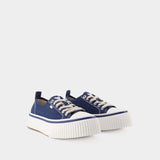 Low Top Ami 1980 Snk Sneakers - Ami Paris - Nautic Blue - Canva