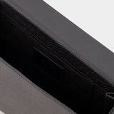 Adc Lunch Box Crossbody - AMI Paris - Leather - Black