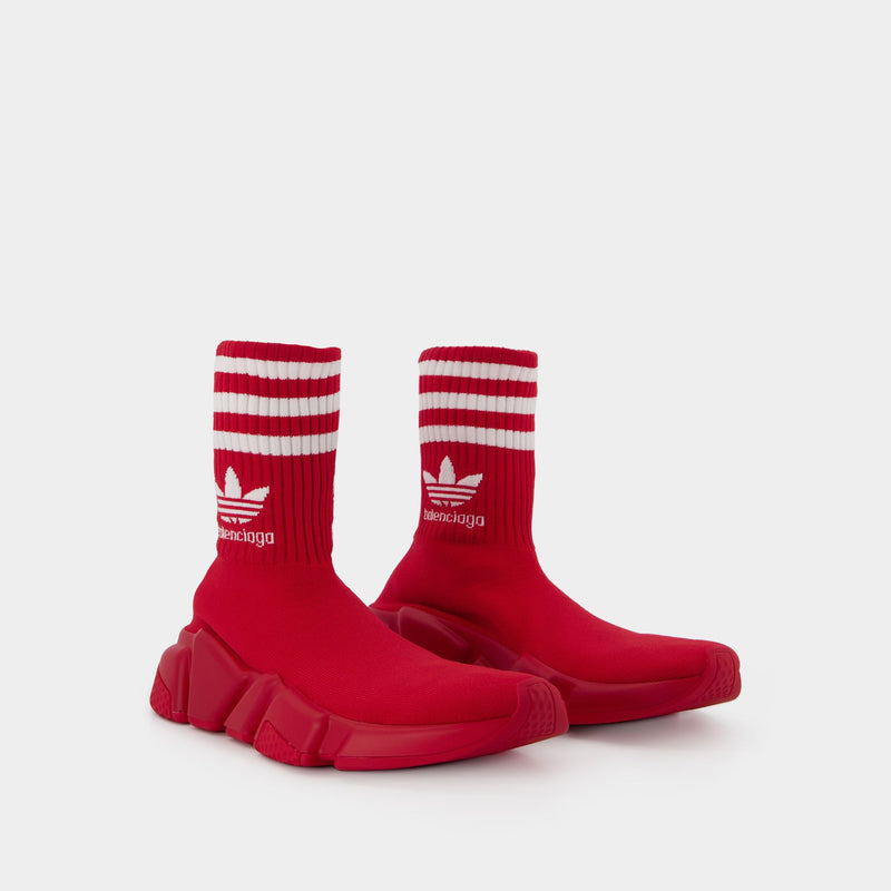 Speed Lt Adidas Sneakers - Balenciaga - Red/Logo White