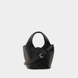 Locker Hobo S Shoulder Bag - Balenciaga - Leather - Black