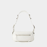 Le Cagole Sling Xs Shoulder Bag - Balenciaga - Leather - Optic White