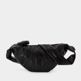 Small Croissant Crossbody  - Lemaire - Black - Leather