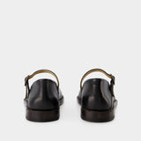 Ballerinas - Lemaire - Black - Leather