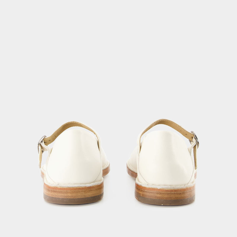 Ballerinas - Lemaire - White - Leather