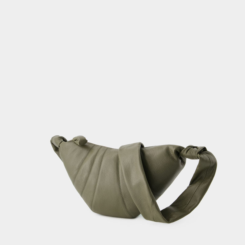 Small Croissant Crossbody bag - Lemaire - Leather - Dark Moss