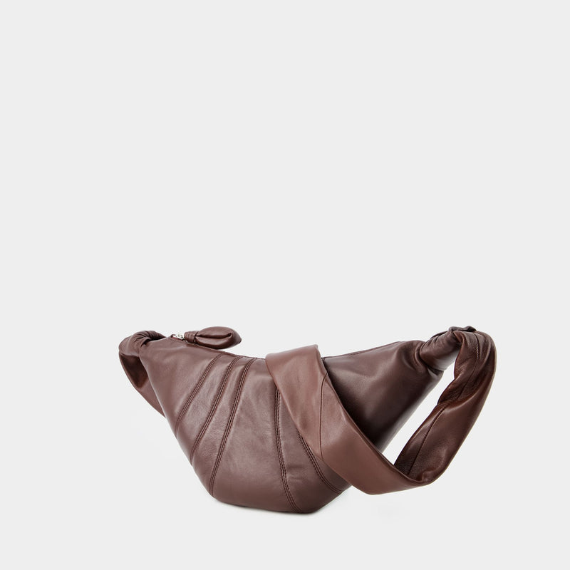 Small Croissant Crossbody bag - Lemaire - Leather - Roasted Pecan
