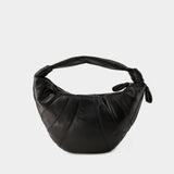 Fortune Croissant Bag - Lemaire - Leather - Black