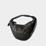 Fortune Croissant Bag - Lemaire - Leather - Black