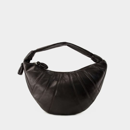 Fortune Croissant Bag - Lemaire - Leather - Dark Chocolate
