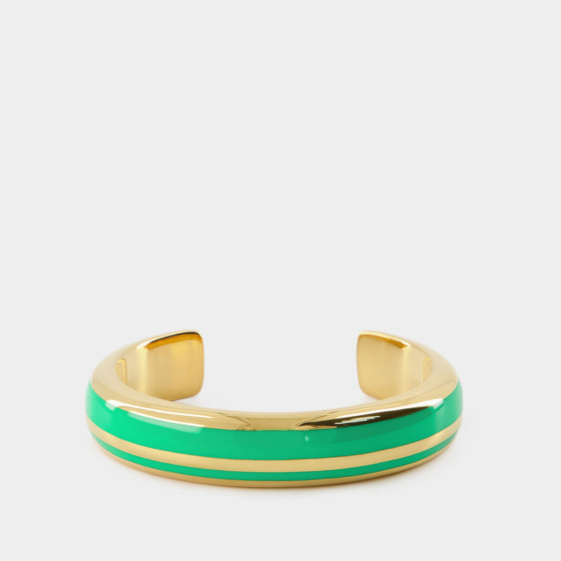 Bracelet Tarsila - Aurélie Bidermann - Green - Gold Metal