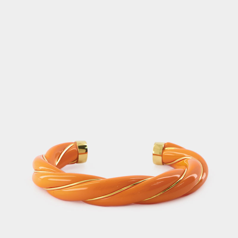 Bracelet - Aurélie Bidermann - Orange Papaye - Gold Metal