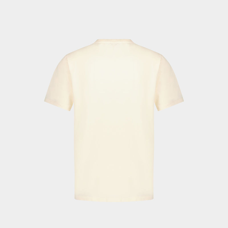 Paris T-Shirt - Maison Kitsuné - Cream - Cotton