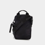 Maison Kitsune X Eastpak Crossbody Bag in Black Nylon