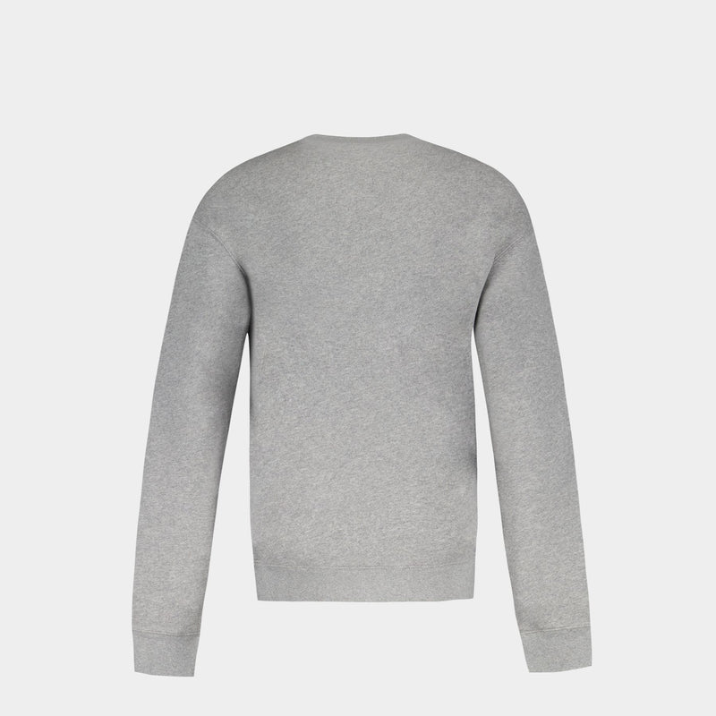 Fox Head Patch Comfort Sweatshirt - Maison Kitsune - Cotton - Grey