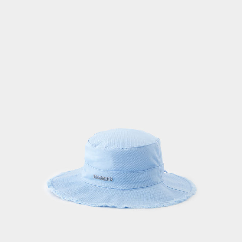 Le Bob Artichaut Bucket Hat - Jacquemus - Cotton - Blue