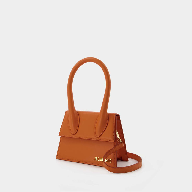 Le Chiquito Moyen Bag - Jacquemus - Orange - Leather