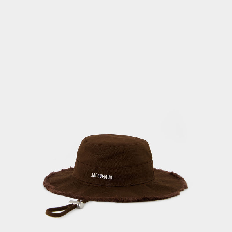 Artichaut Bucket Hat - Jacquemus - Cotton - Brown