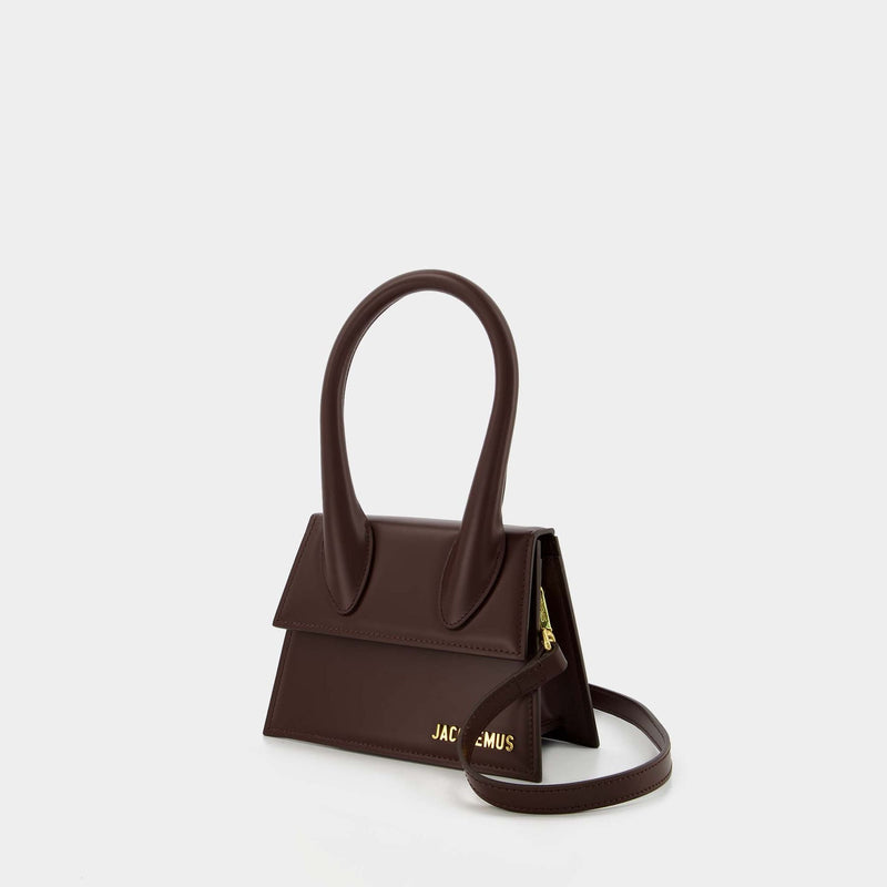 Le Chiquito Moyen Bag - Jacquemus -  Brown - Leather