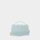 Le Grand Bambino Crossbody - Jacquemus -  Blue Pale - Leather