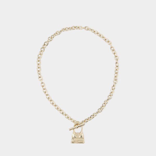 Chiquito Barre Necklace - Jacquemus - Metal - Gold-tone