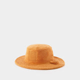 Banho Bucket Hat - Jacquemus - Light Orange - Cotton