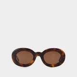 Pralu Sunglasses - Jacquemus -  Multi-Brown - Acetate