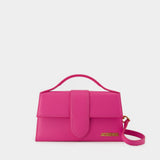 Le Grand Bambino Bag - Jacquemus - Leather - Neon Pink