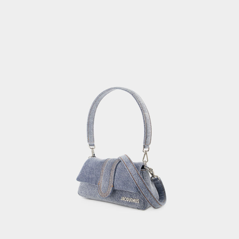 Le Petit Bambimou Denim Bag - Jacquemus - Leather - Blue