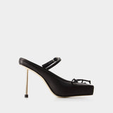 Les Chaussures Ballet Pumps - Jacquemus - Leather - Black