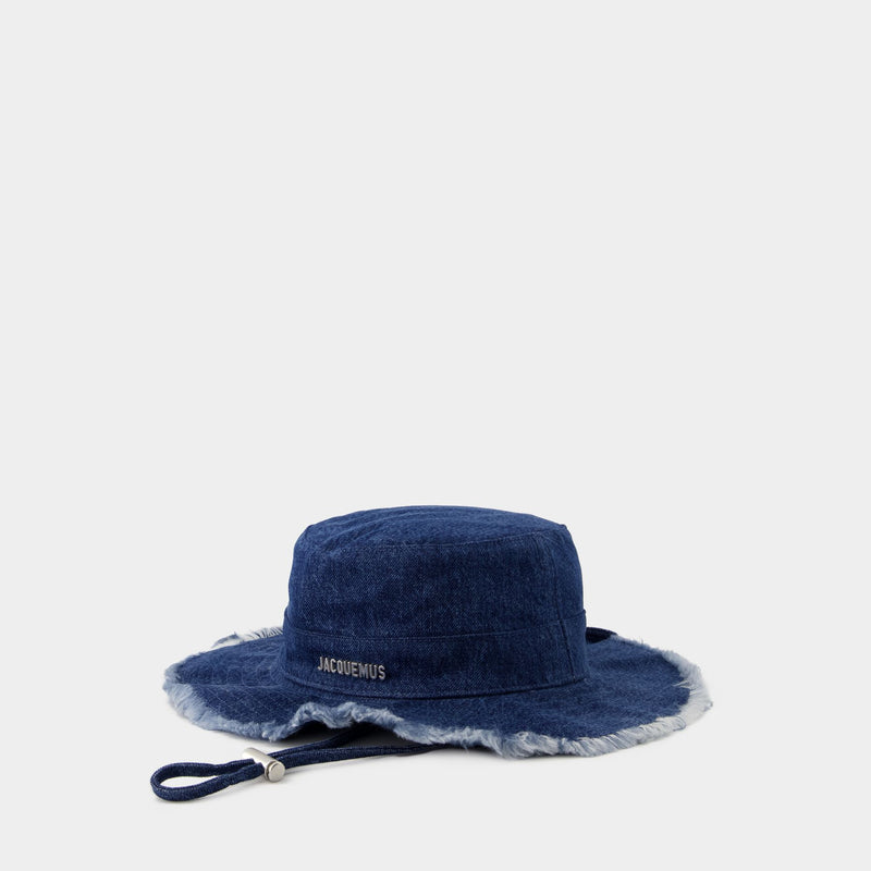 Artichaut Bucket Hat - Jacquemus - Cotton - Blue