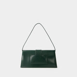 Le Bambino Long Bag - Jacquemus - Leather - Dark Green