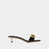 Regalo B Sandals - Jacquemus - Leather - Black