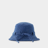 Le Bob Gadjo Bucket Hat - Jacquemus - Cotton - Blue