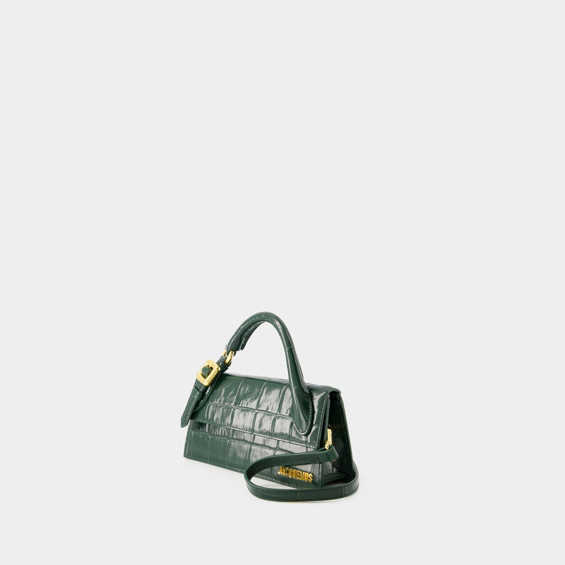 Le Chiquito Long Boucle Bag - Jacquemus - Leather - Dark Green