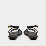 Pralu P Sandals - Jacquemus - Leather - Black