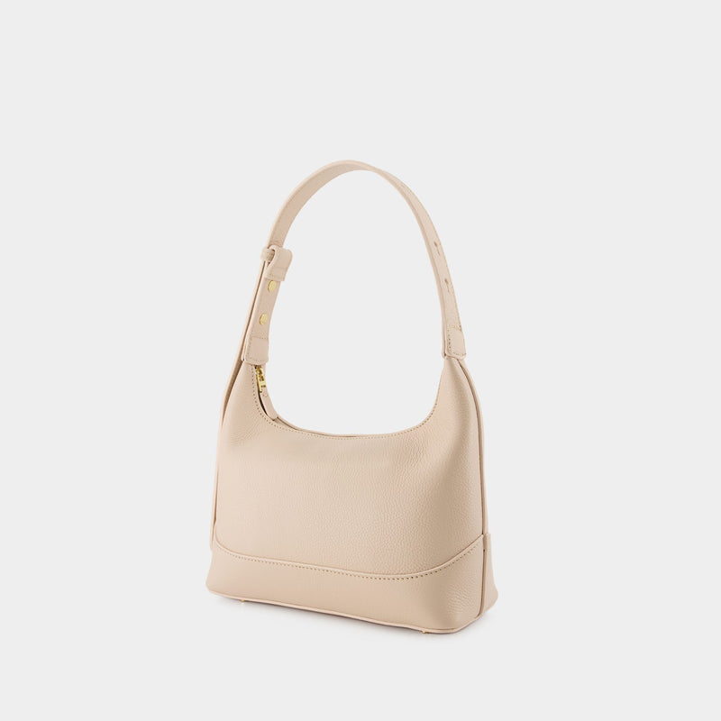 Loop Hobo Bag - Elleme - Beige - Leather