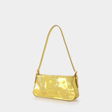 Dulce Gold Stud Bag in Gold Leather