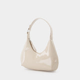 Baby Amber Bag in Beige Patent Leather