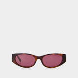 Sunglasses - By Far - Rodeo - Brown