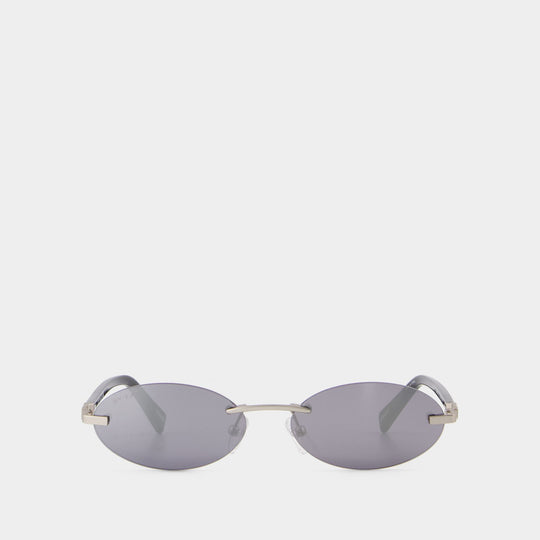 Sunglasses - By Far - Metal - Metallic