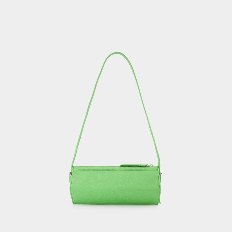 Karo Hobo Bag - By Far - Green - Leather