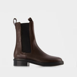Jack 45Mm Round Toe in leatherChelsea Ankle Boot
