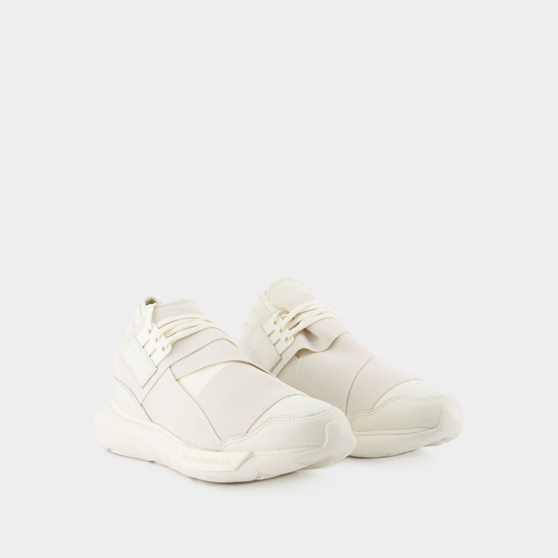 Qasa Sneakers - Y-3 - Off-White - Leather