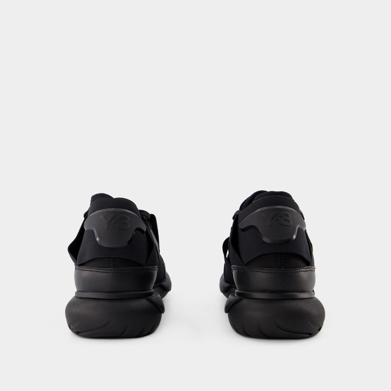 Qasa Sneakers - Y-3 - Black - Leather