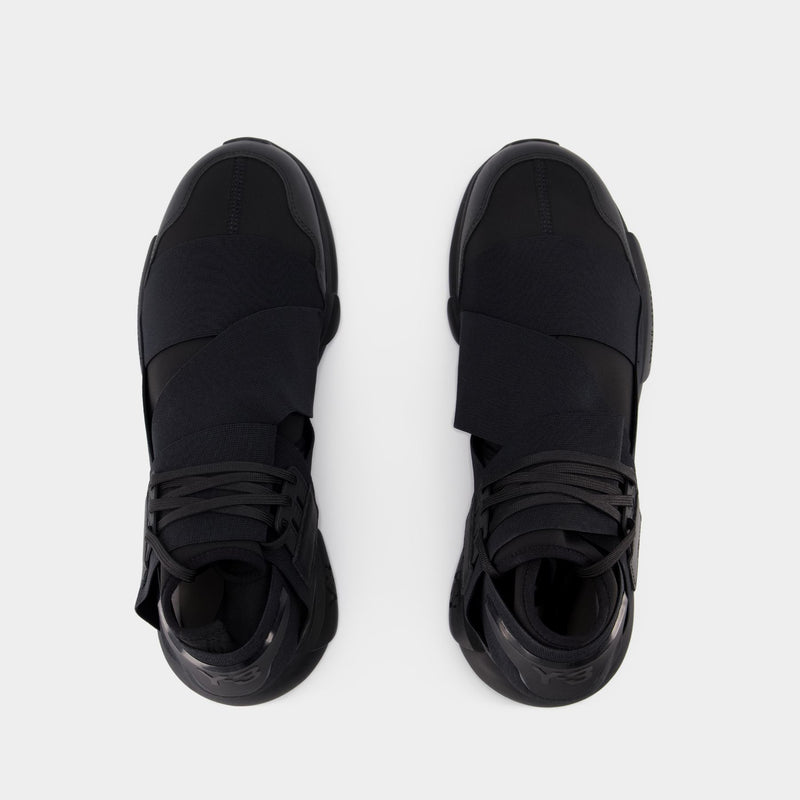 Qasa Sneakers - Y-3 - Black - Leather