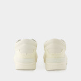Lux Bball Low Sneakers - Y-3 - Leather - White