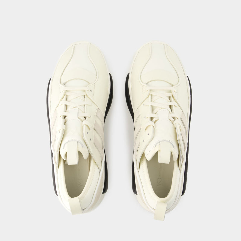 Rivalry Sneakers - Y-3 - Leather - White